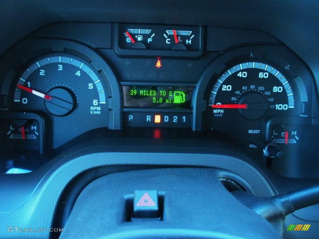 2011 Ford E Series Van E350 XLT Extended Passenger Gauges Photo #40223826