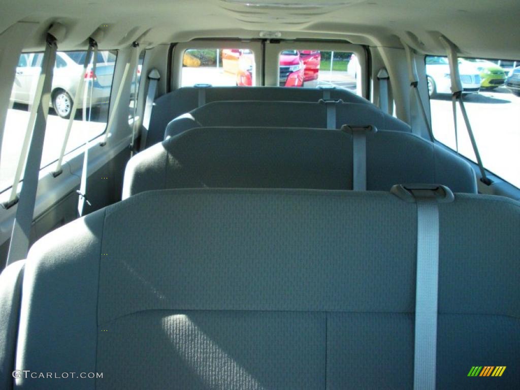 Medium Flint Interior 2011 Ford E Series Van E350 XLT Extended Passenger Photo #40223862