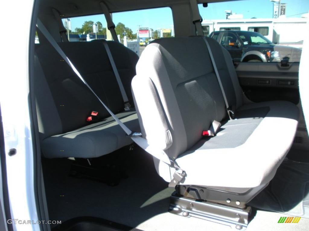 Medium Flint Interior 2011 Ford E Series Van E350 XLT Extended Passenger Photo #40223878