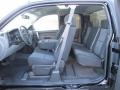 Dark Titanium 2011 Chevrolet Silverado 1500 LS Extended Cab Interior Color