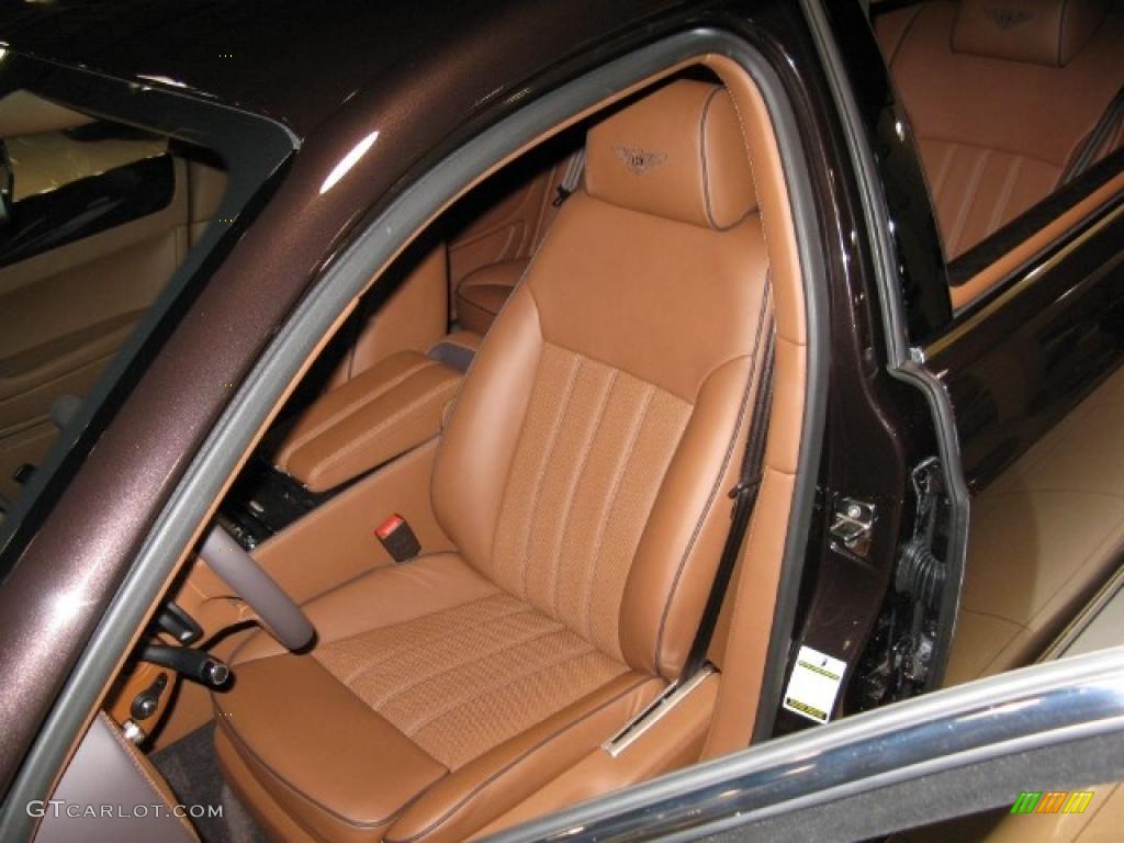 Cognac/Burnt Oak Interior 2011 Bentley Continental Flying Spur Speed Photo #40223918