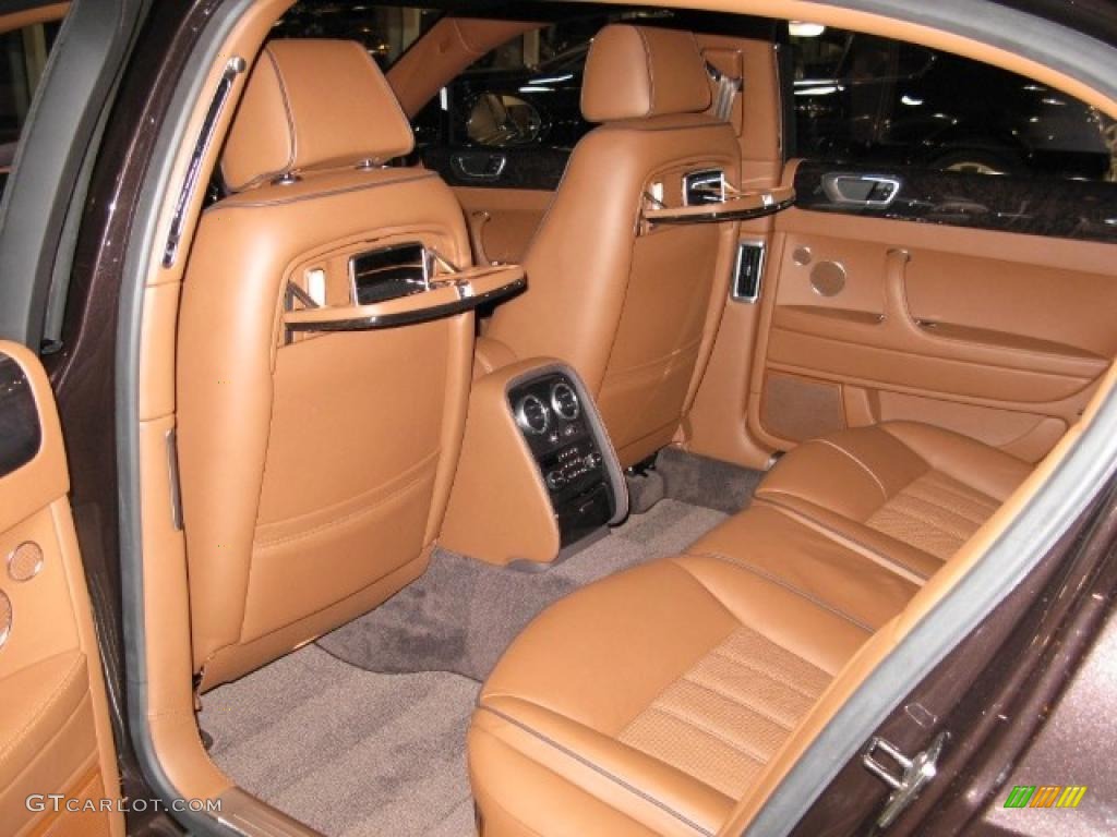 Cognac/Burnt Oak Interior 2011 Bentley Continental Flying Spur Speed Photo #40224130