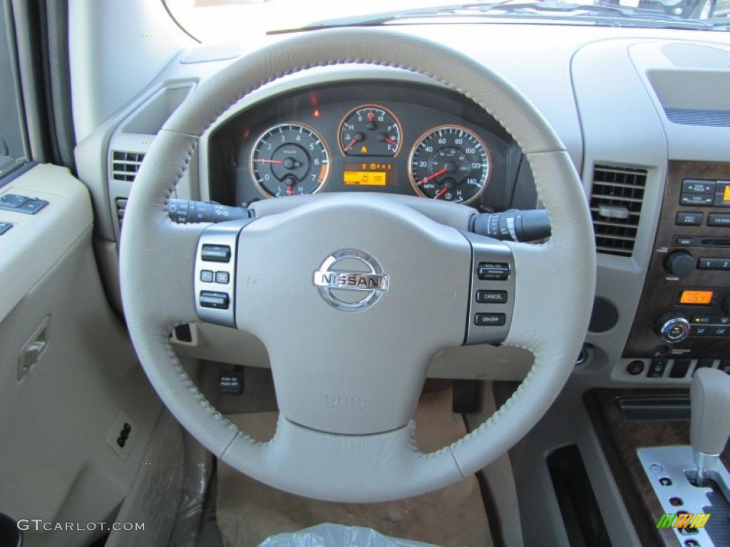 2011 Nissan Titan SL Crew Cab Steering Wheel Photos