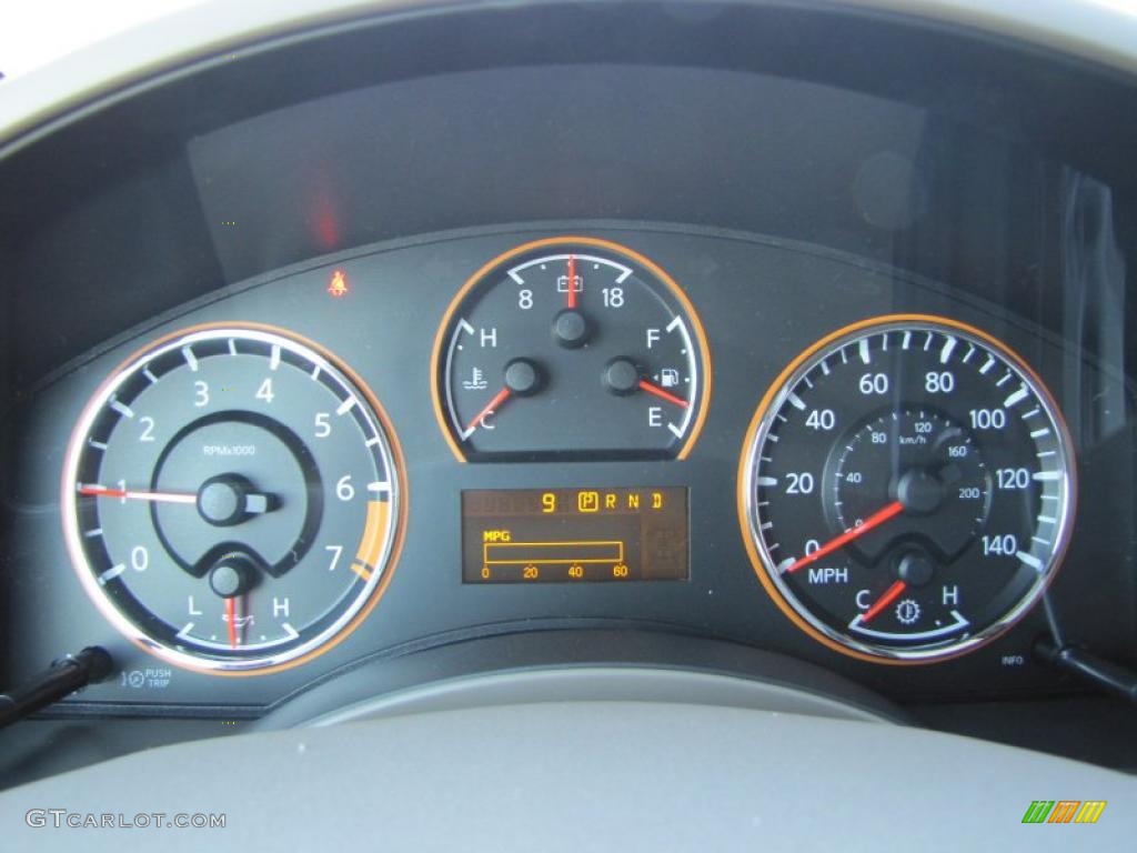 2011 Nissan Titan SL Crew Cab Gauges Photos