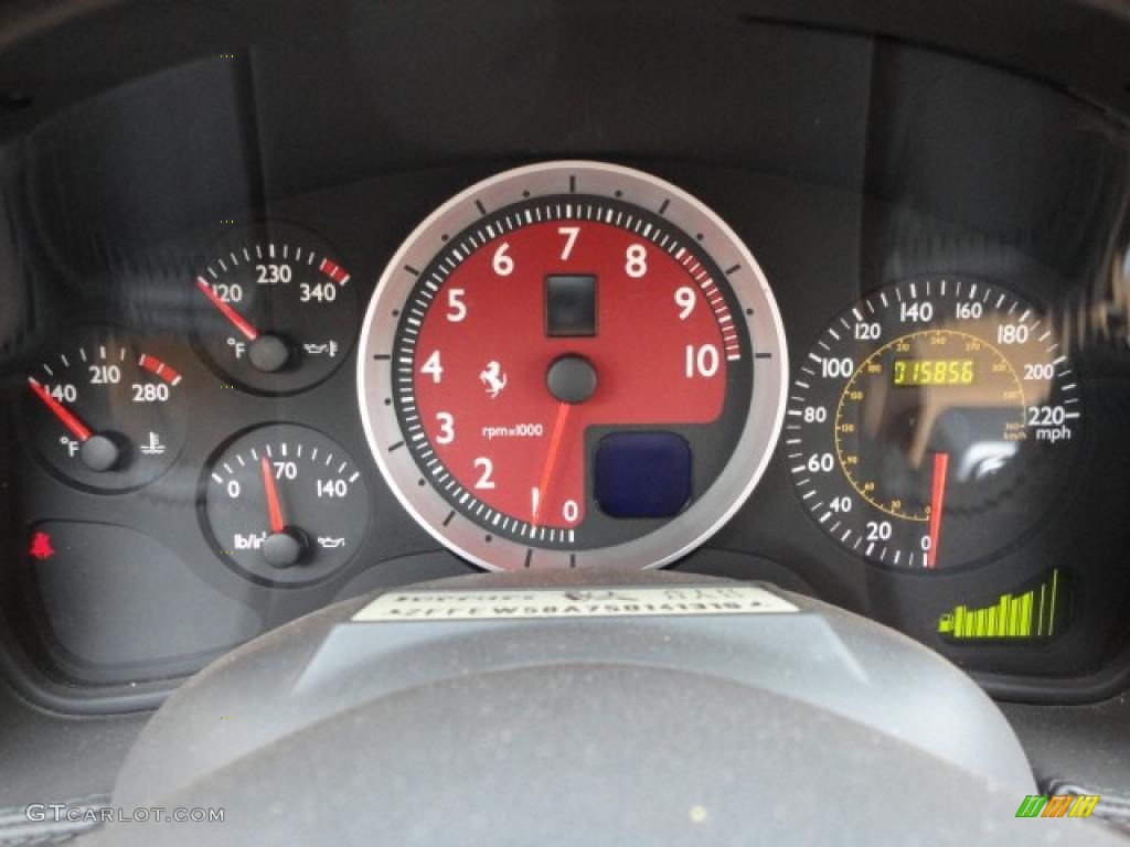 2005 Ferrari F430 Coupe Gauges Photo #40224578