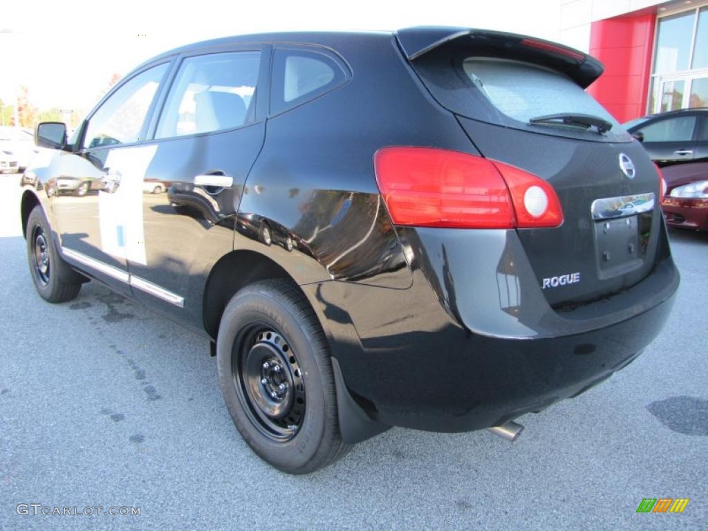 2011 Rogue S - Wicked Black / Black photo #3