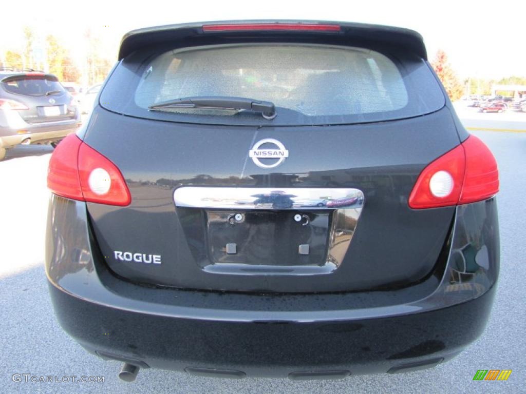 2011 Rogue S - Wicked Black / Black photo #4