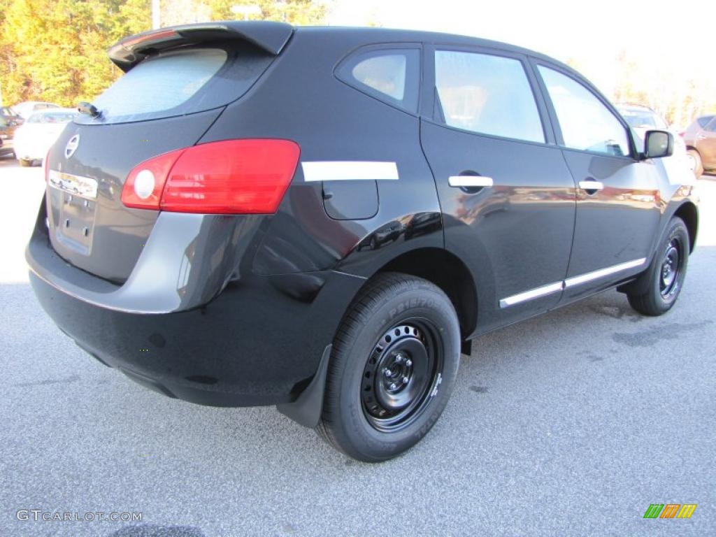 2011 Rogue S - Wicked Black / Black photo #5