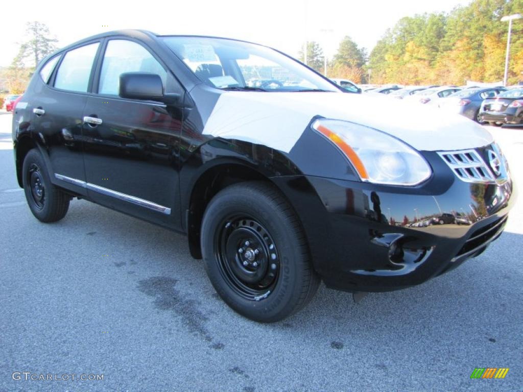 2011 Rogue S - Wicked Black / Black photo #7