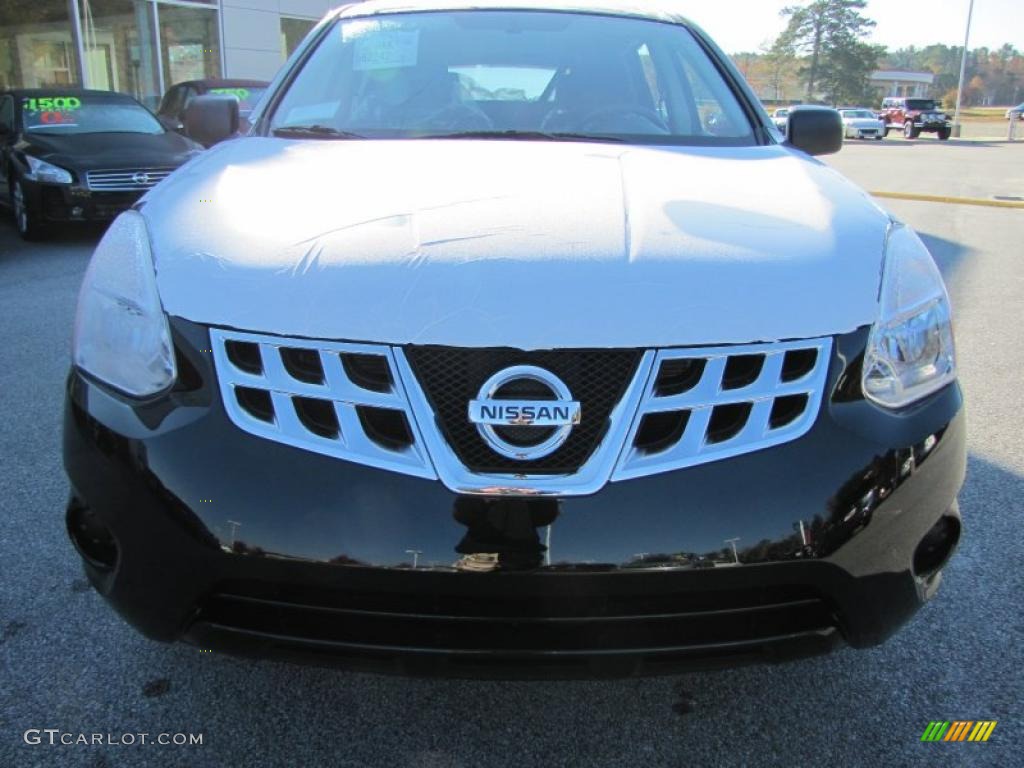 2011 Rogue S - Wicked Black / Black photo #8