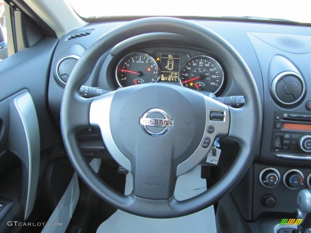 2011 Rogue S - Wicked Black / Black photo #11