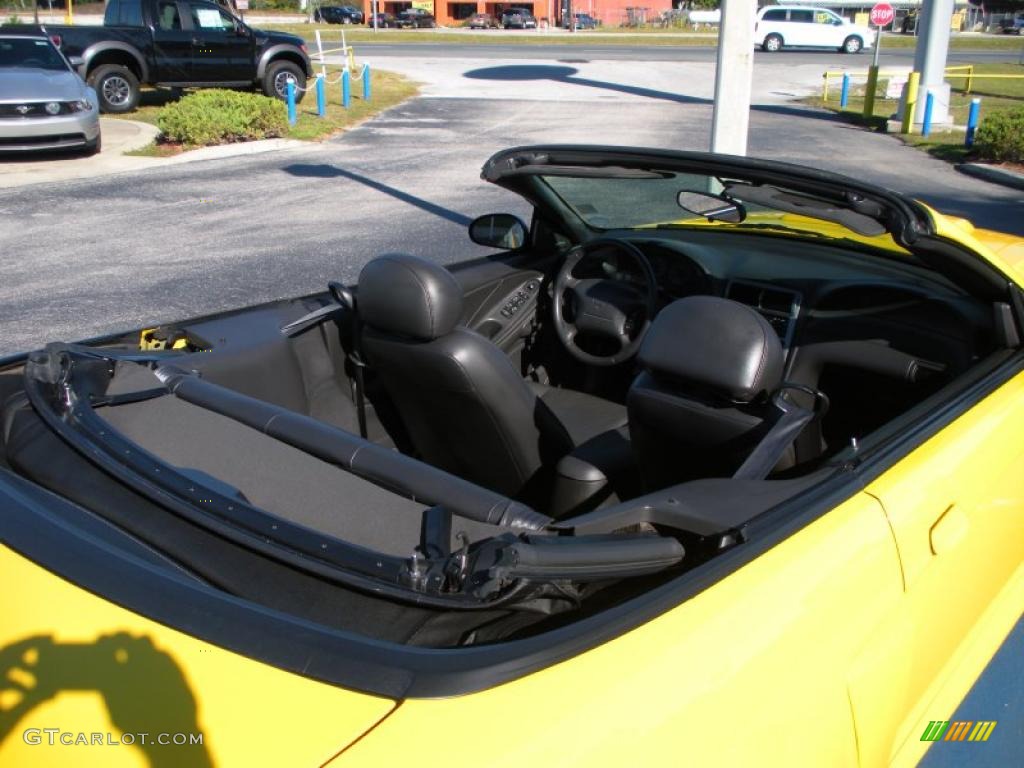 Dark Charcoal Interior 2004 Ford Mustang GT Convertible Photo #40224918