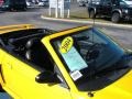 2004 Screaming Yellow Ford Mustang GT Convertible  photo #13