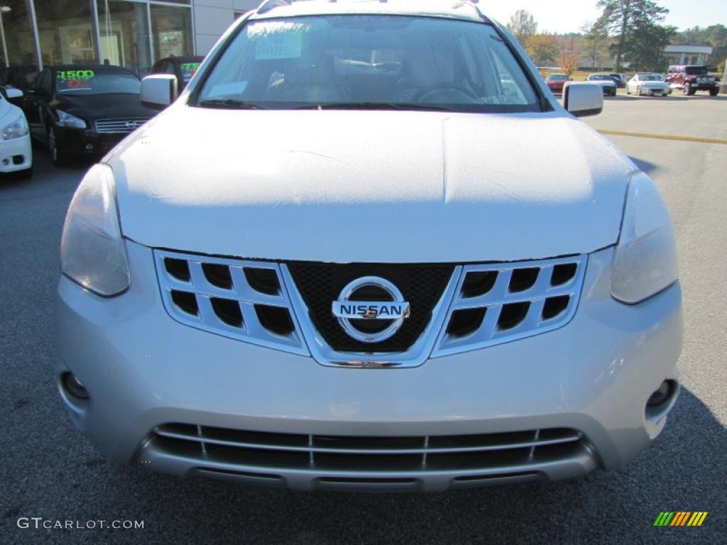 2011 Rogue SL - Silver Ice Metallic / Gray photo #8