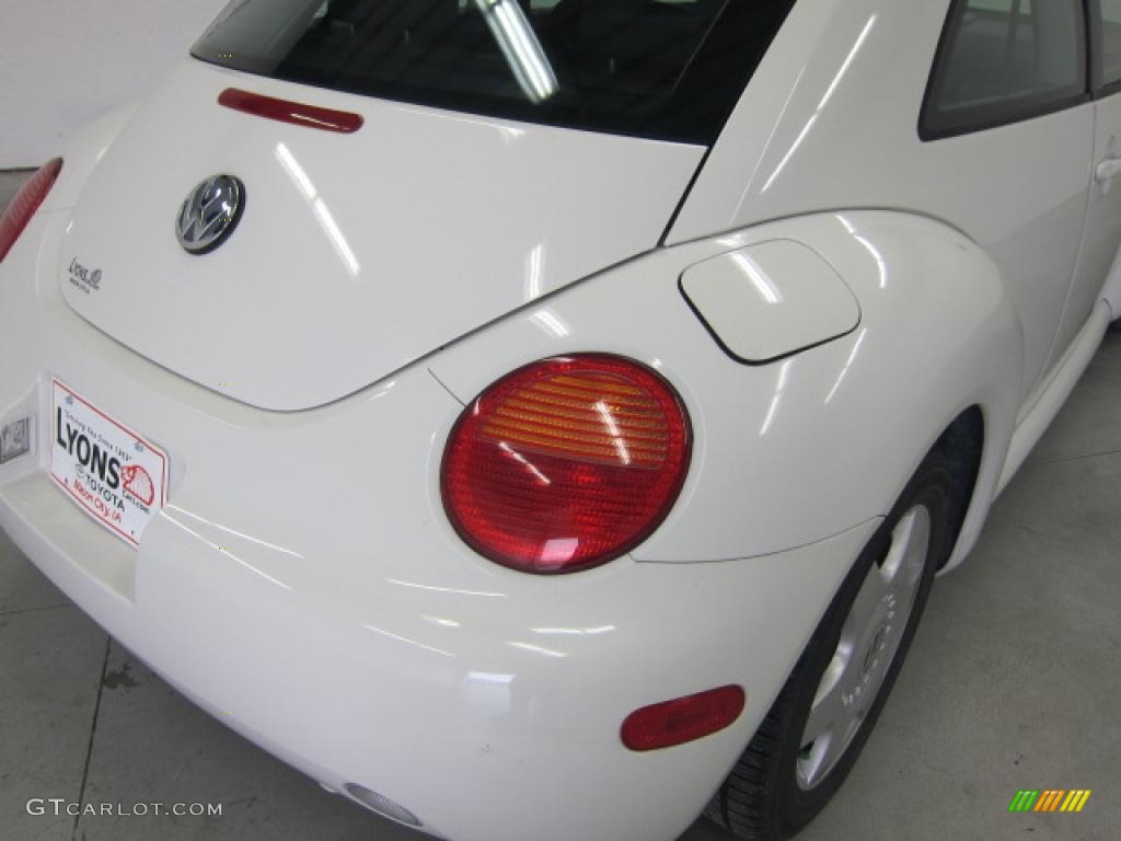 2000 New Beetle GLS TDI Coupe - White / Grey photo #16