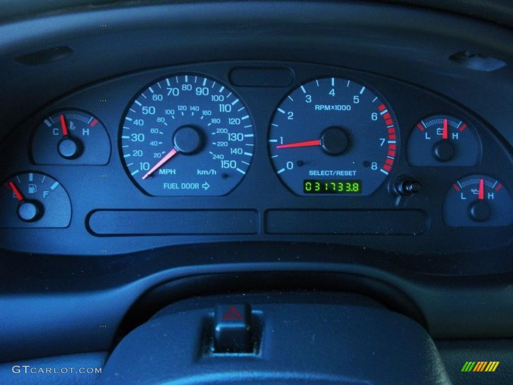 2004 Ford Mustang GT Convertible Gauges Photo #40225126