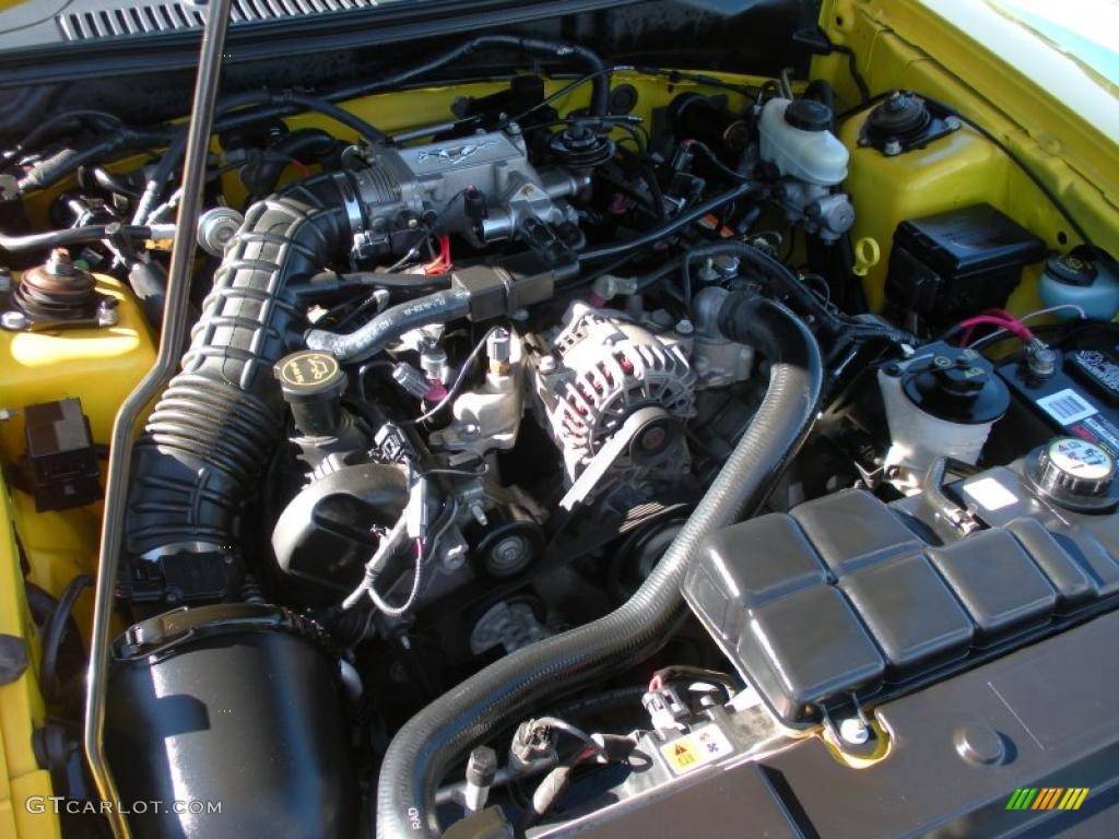 2004 Ford Mustang GT Convertible 4.6 Liter SOHC 16-Valve V8 Engine Photo #40225194