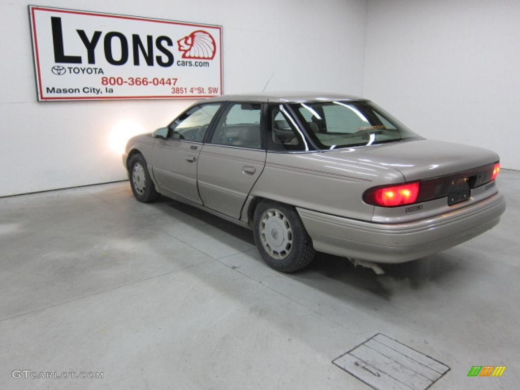 1995 Sable LS Sedan - Pumice Pearl Metallic / Grey photo #5