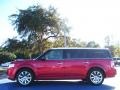 2009 Redfire Metallic Ford Flex SEL  photo #2