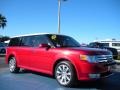 2009 Redfire Metallic Ford Flex SEL  photo #7