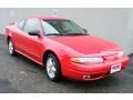 Bright Red 2003 Oldsmobile Alero GL Sedan Exterior