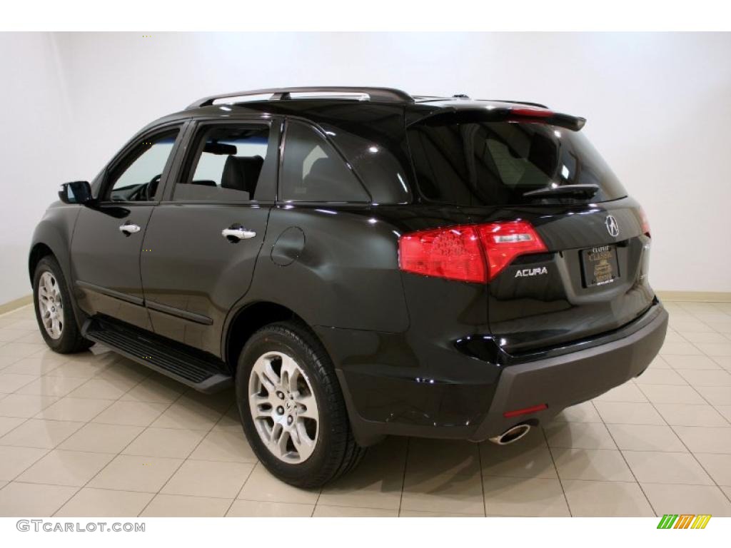 Formal Black 2009 Acura MDX Technology Exterior Photo #40226494