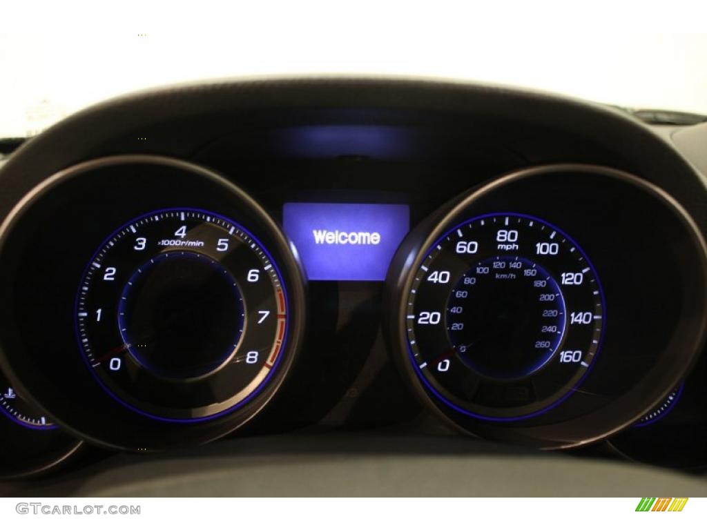 2009 Acura MDX Technology Gauges Photo #40226638