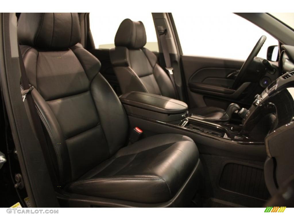 Ebony Interior 2009 Acura MDX Technology Photo #40226734