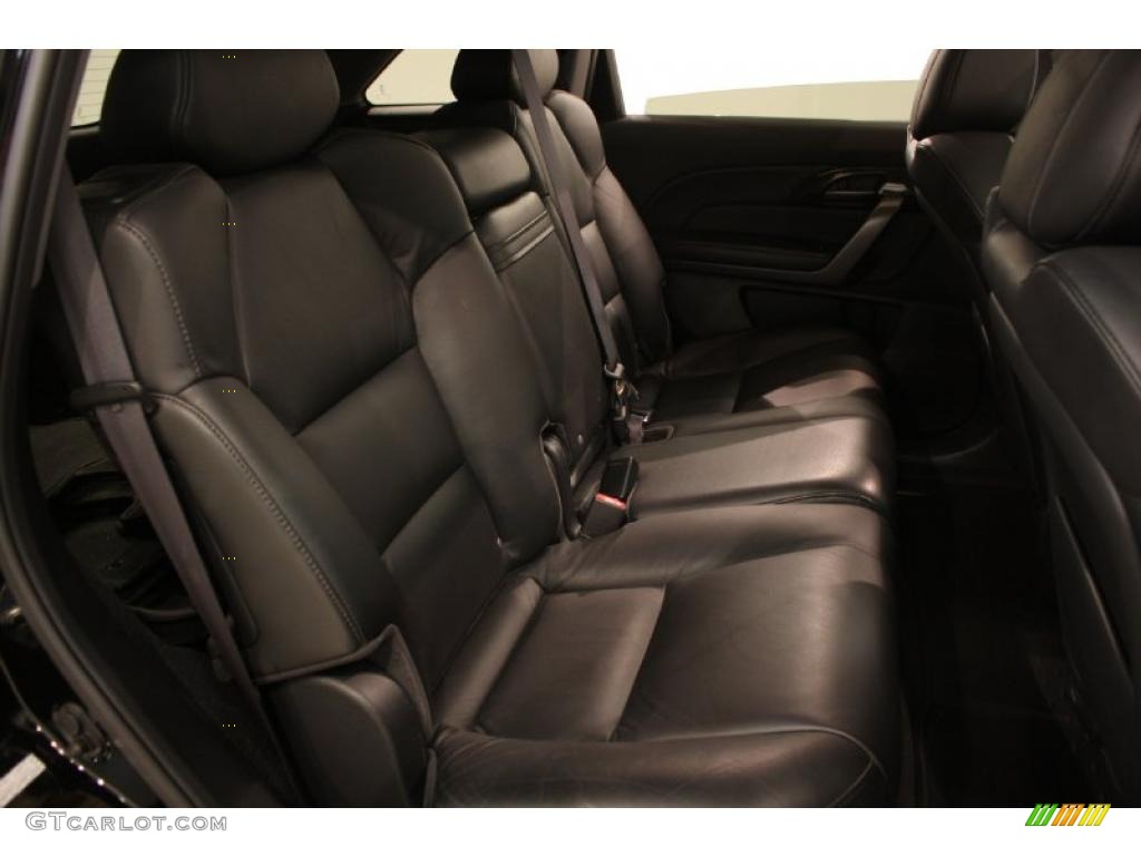 Ebony Interior 2009 Acura MDX Technology Photo #40226754