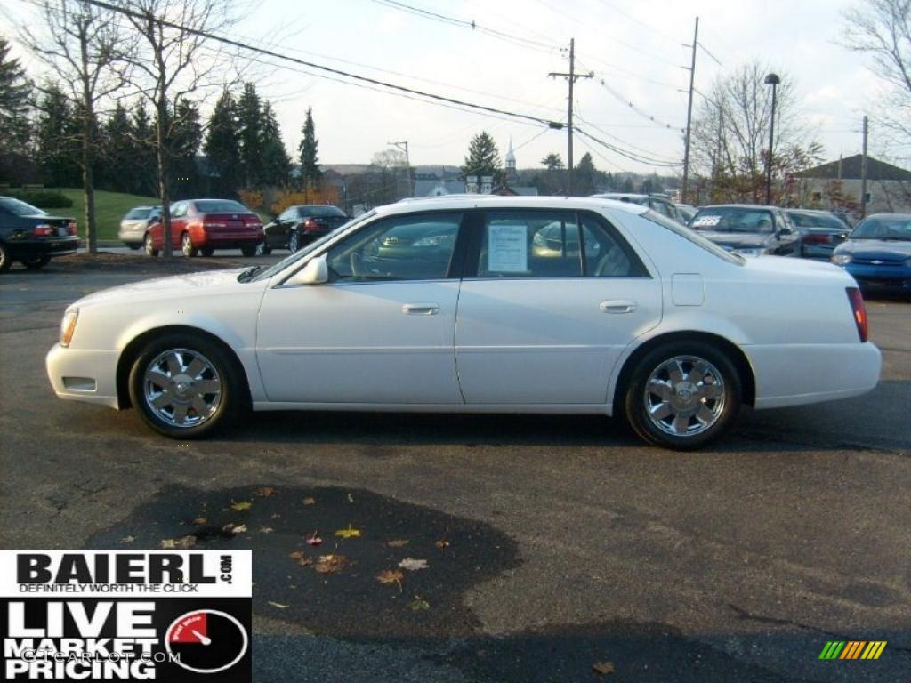 2004 DeVille DTS - White Diamond / Cashmere photo #4