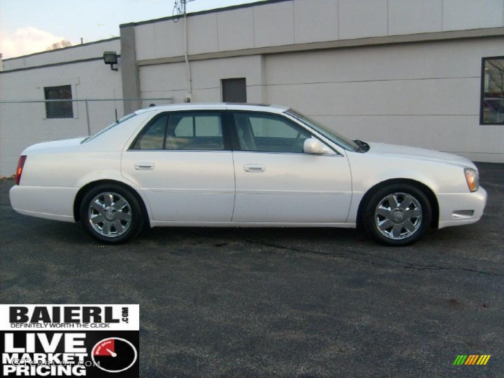 2004 DeVille DTS - White Diamond / Cashmere photo #8