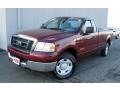 2004 Dark Toreador Red Metallic Ford F150 XL Regular Cab  photo #1