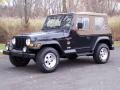 1998 Black Jeep Wrangler Sahara 4x4  photo #1