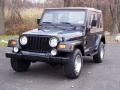 1998 Black Jeep Wrangler Sahara 4x4  photo #13