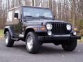 1998 Black Jeep Wrangler Sahara 4x4  photo #16