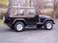 1998 Black Jeep Wrangler Sahara 4x4  photo #21