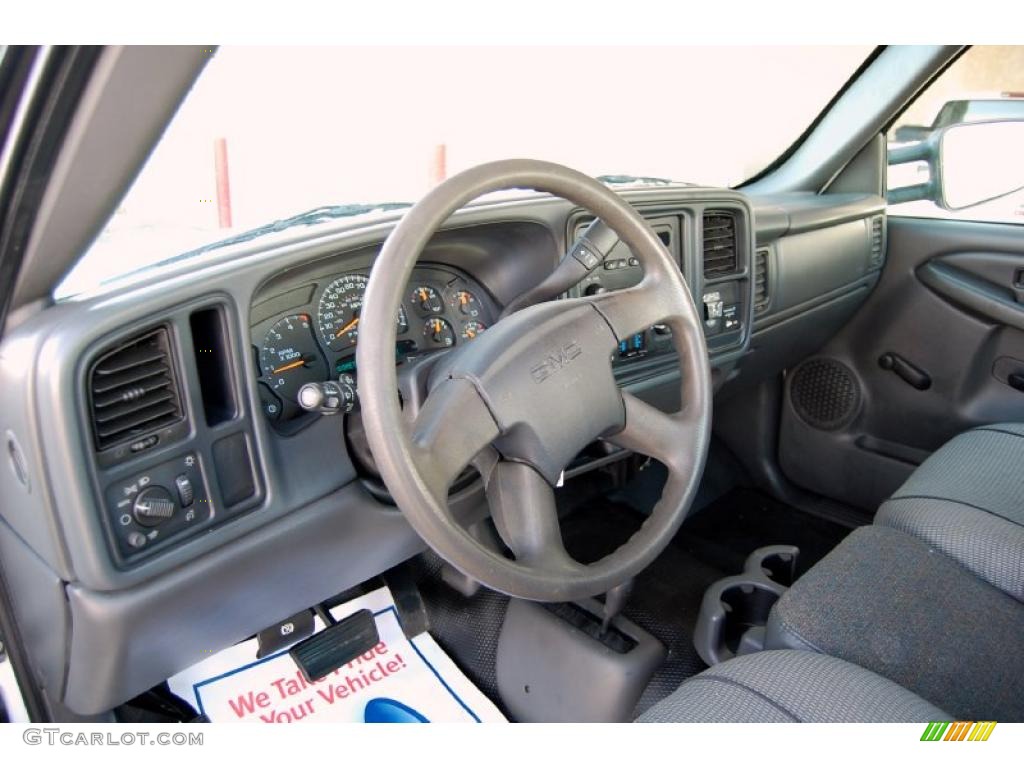 2006 GMC Sierra 3500 Work Truck Regular Cab 4x4 Dually Chassis Interior Color Photos