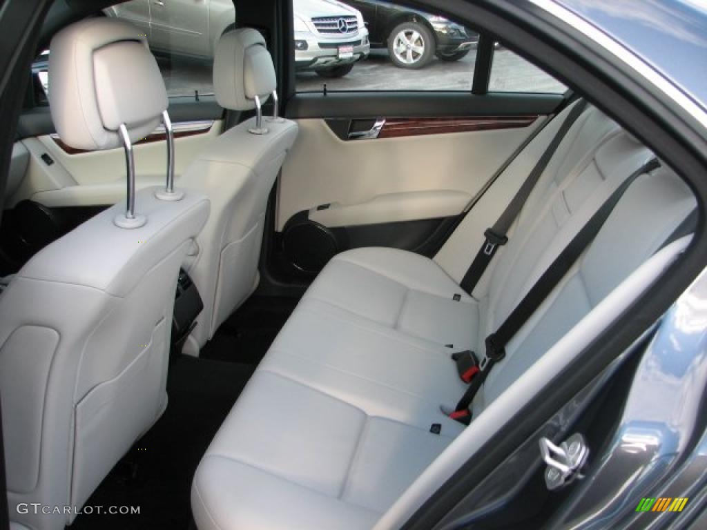 Grey/Black Interior 2011 Mercedes-Benz C 300 Sport 4Matic Photo #40230098