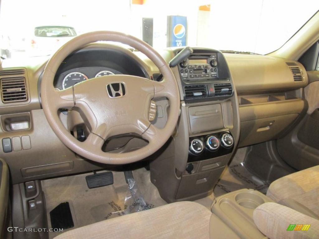 2003 CR-V LX - Clover Green Pearl / Saddle photo #16