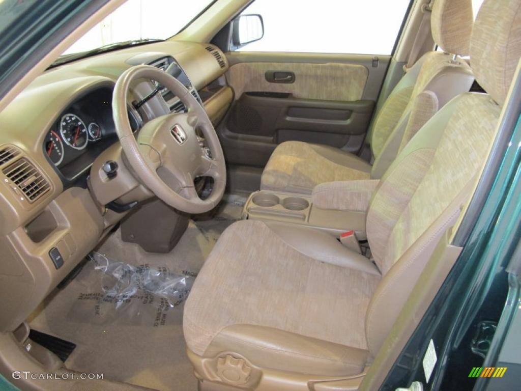 2003 CR-V LX - Clover Green Pearl / Saddle photo #17