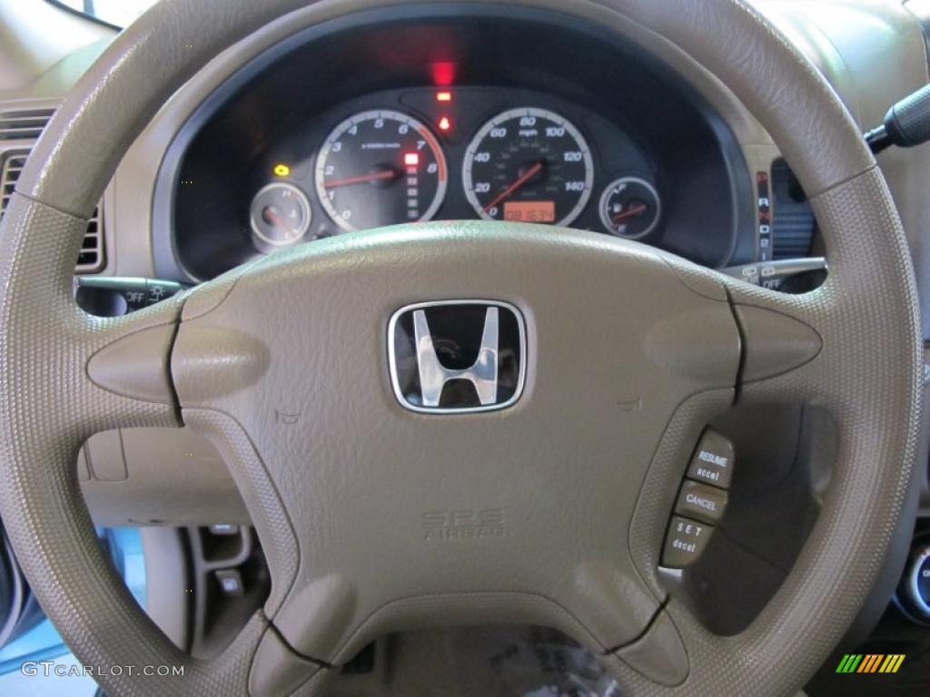 2003 CR-V LX - Clover Green Pearl / Saddle photo #19