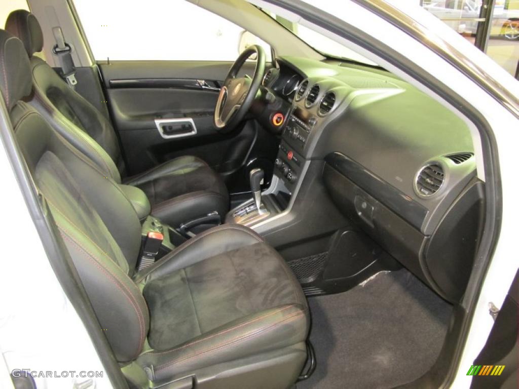 Black Interior 2008 Saturn VUE Red Line Photo #40231278