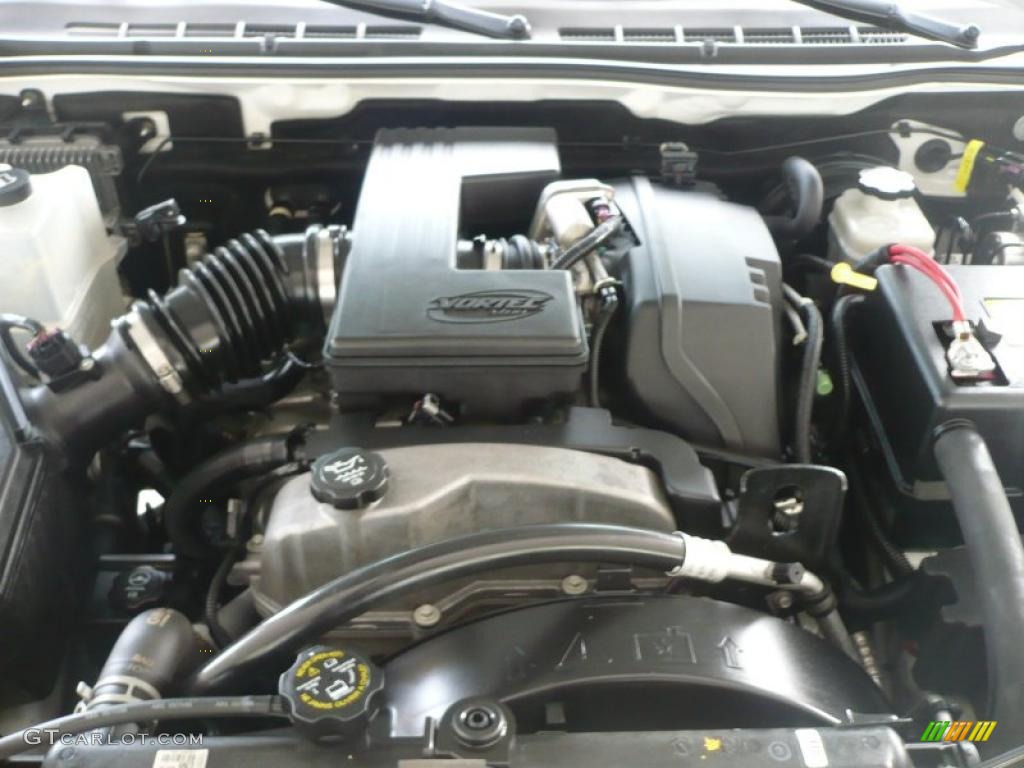 2007 Chevrolet Colorado LT Extended Cab 4x4 Engine Photos
