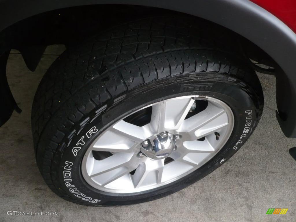 2010 F150 FX4 SuperCrew 4x4 - Red Candy Metallic / Black photo #22
