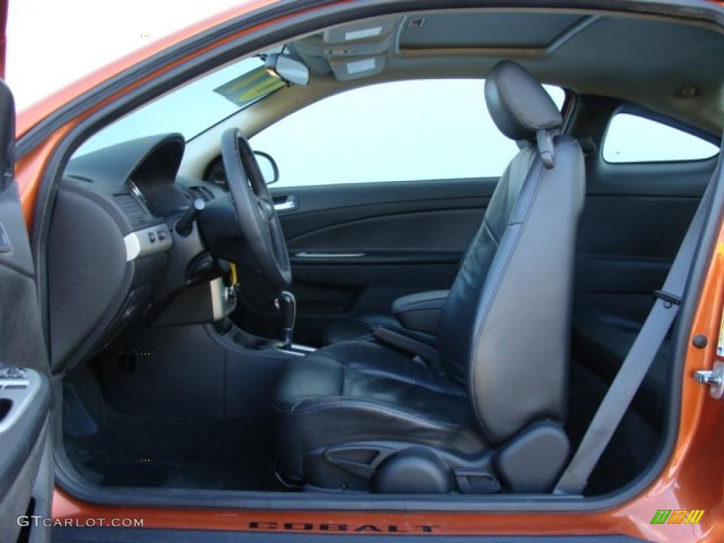 Ebony Interior 2007 Chevrolet Cobalt SS Coupe Photo #40233570