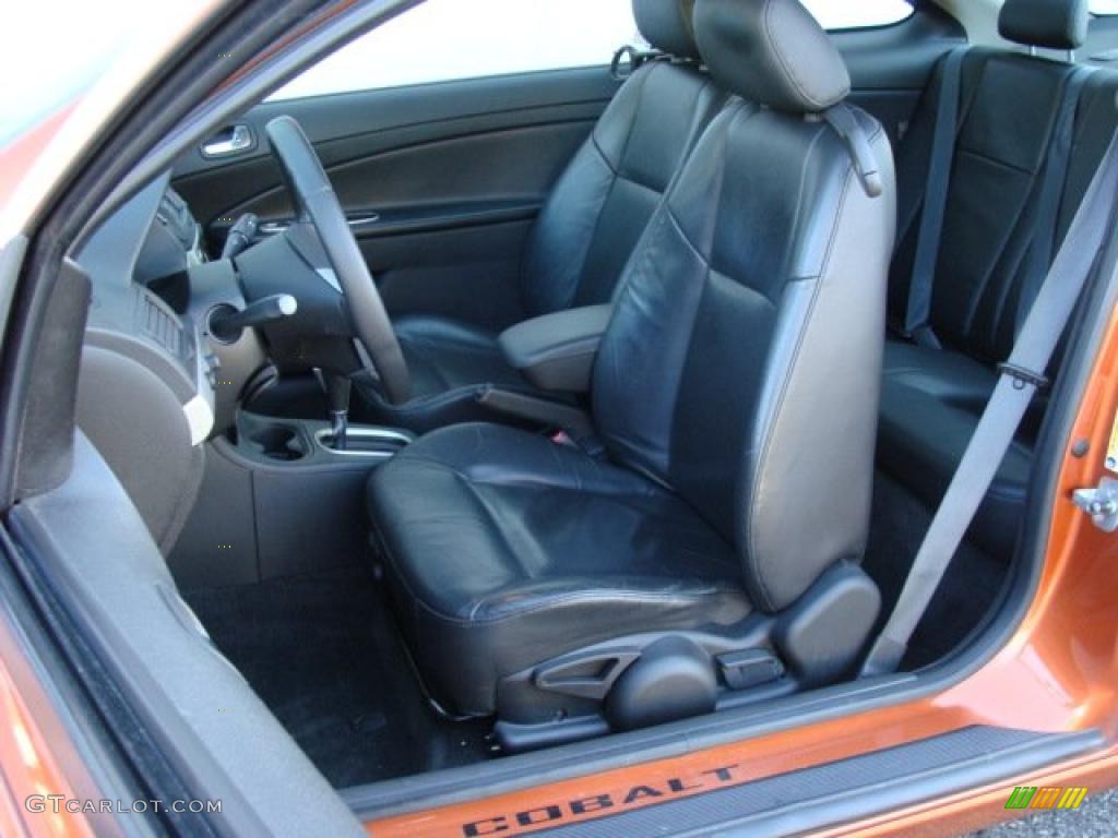 Ebony Interior 2007 Chevrolet Cobalt SS Coupe Photo #40233586