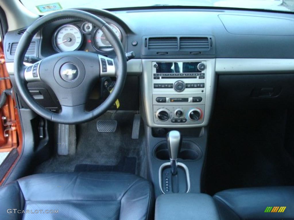 Ebony Interior 2007 Chevrolet Cobalt SS Coupe Photo #40233602