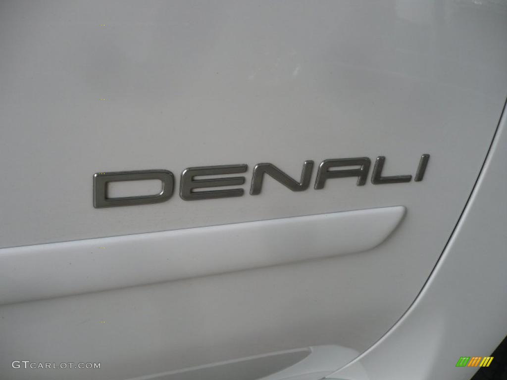 2008 Envoy Denali 4x4 - Summit White / Ebony photo #14