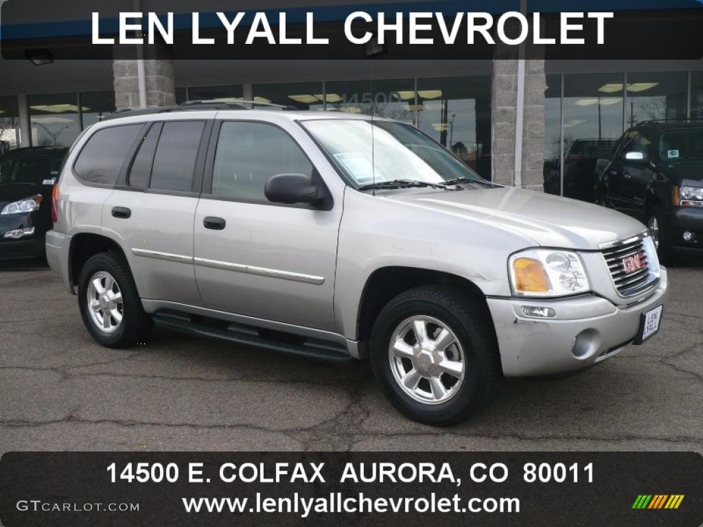 Liquid Silver Metallic GMC Envoy