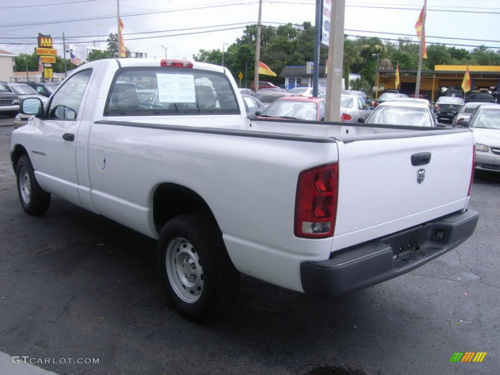 2006 Ram 1500 ST Regular Cab - Bright White / Medium Slate Gray photo #6